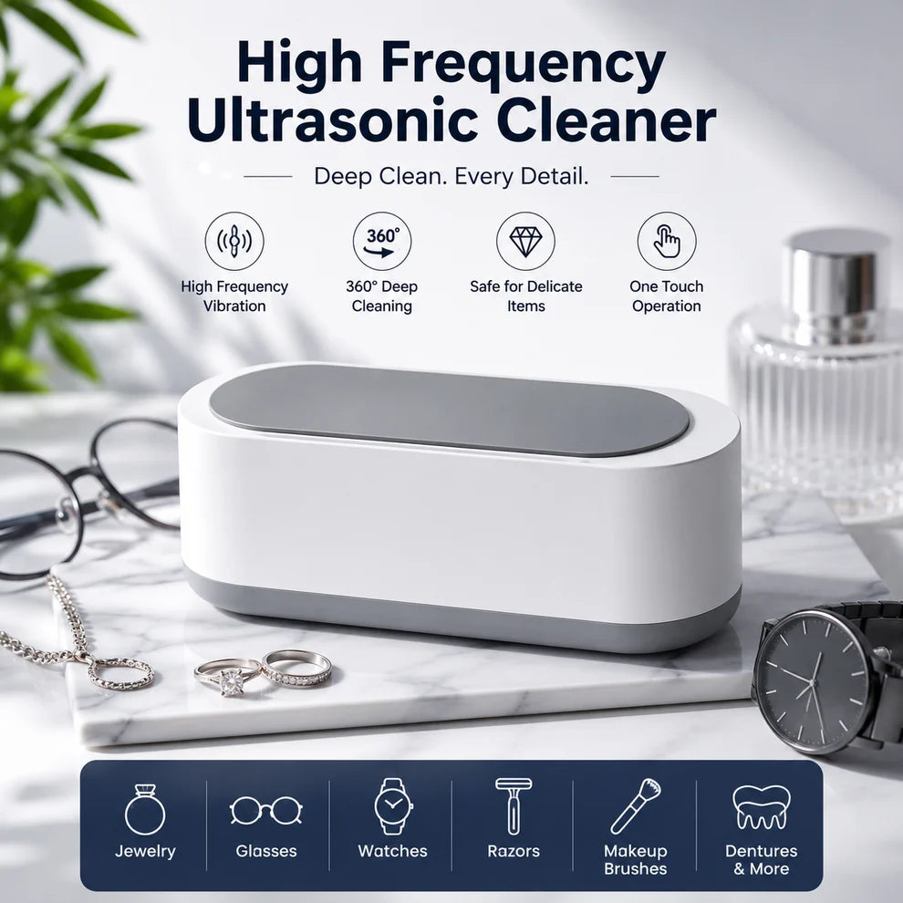 Sazilo™ Ultrasonic Cleaner